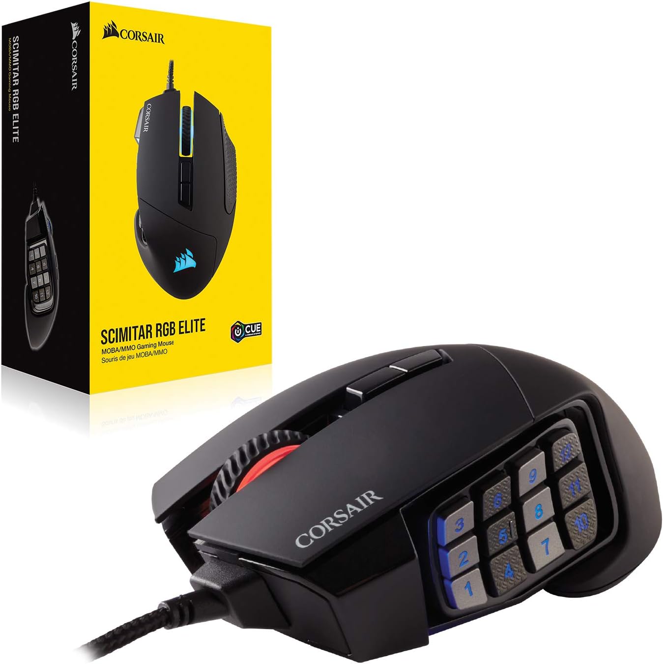 Corsair SCIMITAR RGB ELITE Gaming Mouse Review